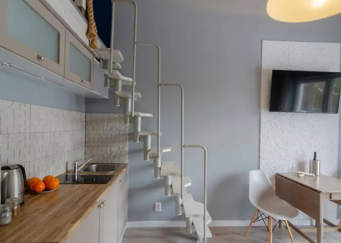 דירה Holidayhomepl Slavia New 012 Z Antresola I Balkonem Przy Plazy מידזיזדרויה